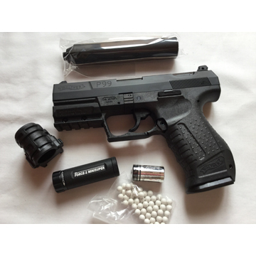 マルゼン ワルサー P99 FS スペシャルフォース ブラック（ガスガン