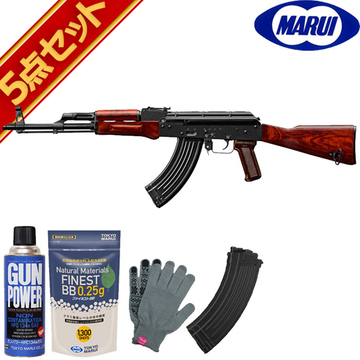 東京マルイ AKM ガスブローバック ライフル フルセット｜長物｜電動