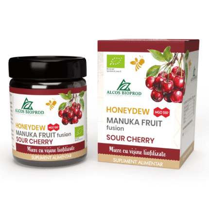 Miere bio Honeydew & Manuka Fruit Fuzion Elderberry - Hempmed Pharma