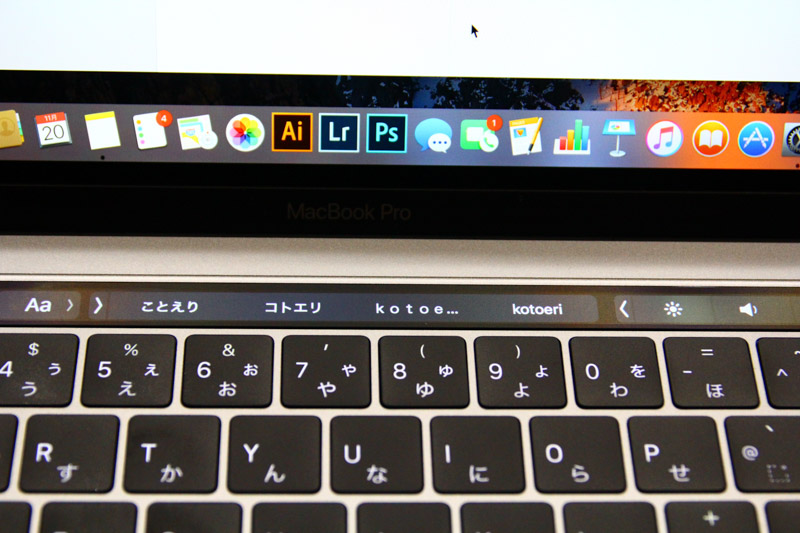 Macbook Pro2016]タッチバーのレビュー!!使ってみた感想とカスタマイズ