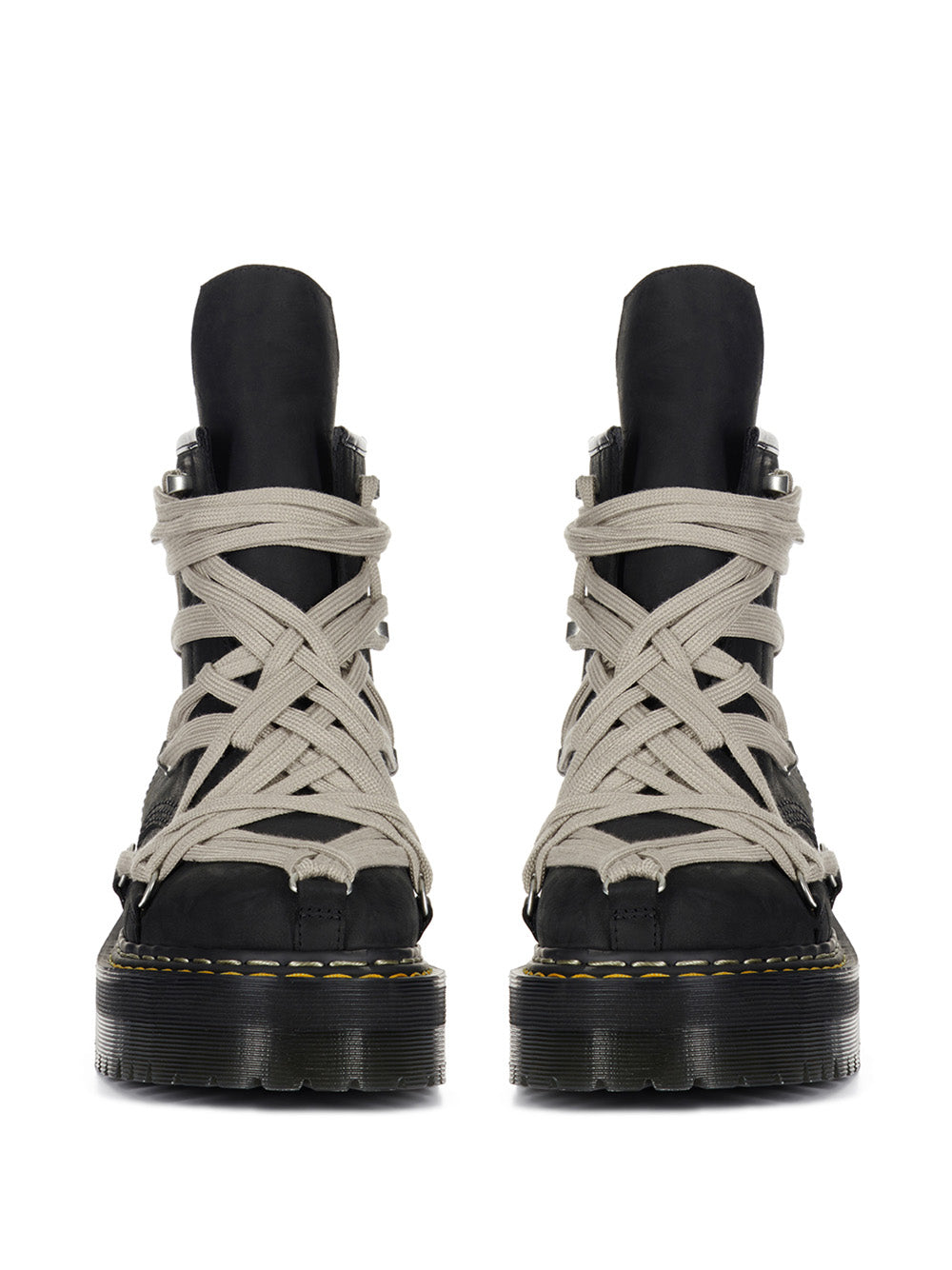 Rick Owens x Dr. Martens │ The Megalace 1460 Quad Boot in Black