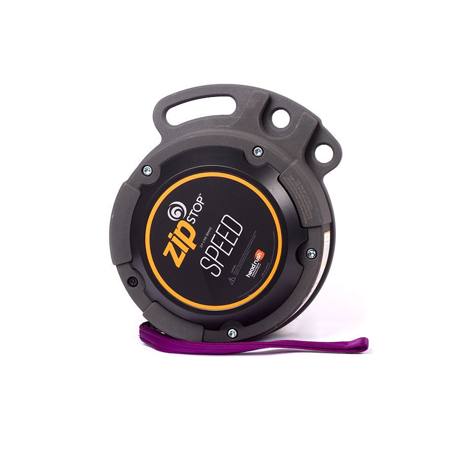 zipSTOP Speed Zip Line Brake for High Speed Zip Lines | Magentic