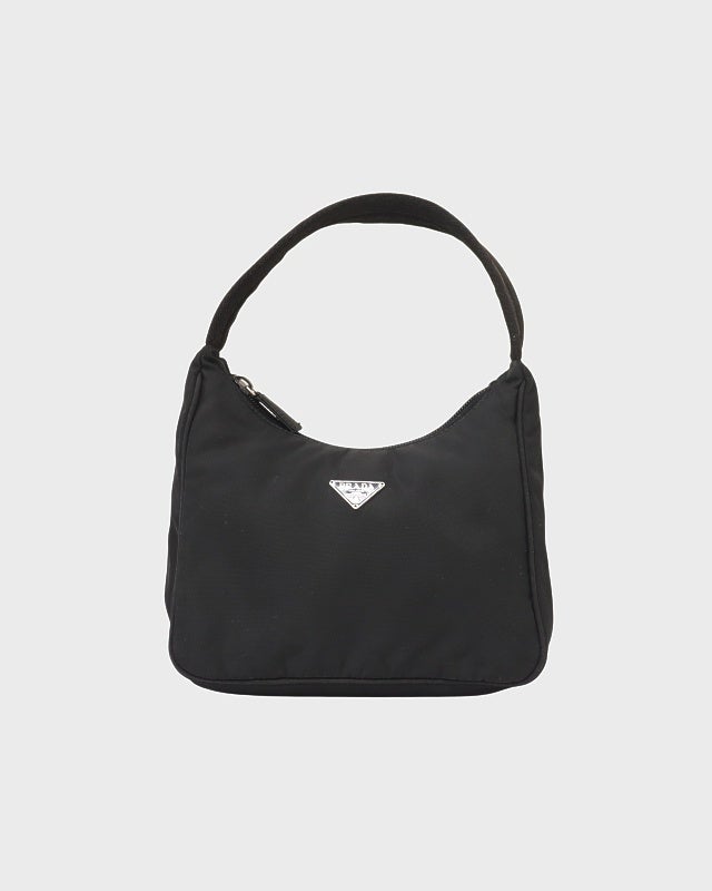 PRADA 三角ロゴ金具ナイロンハンドバッグ | Hedy