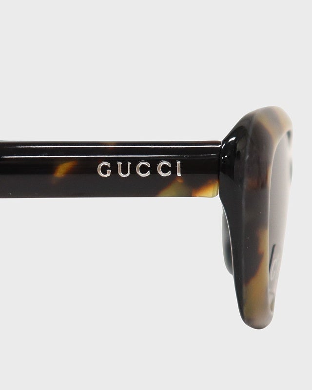 GUCCI ロゴべっ甲サングラス | Hedy