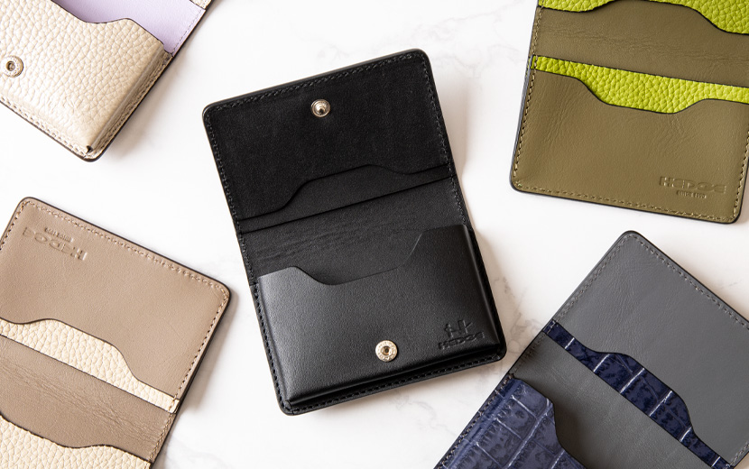 オーダーメイドの名刺入れならHEDGE（ヘッジ）|ビジネスシーンにあなた