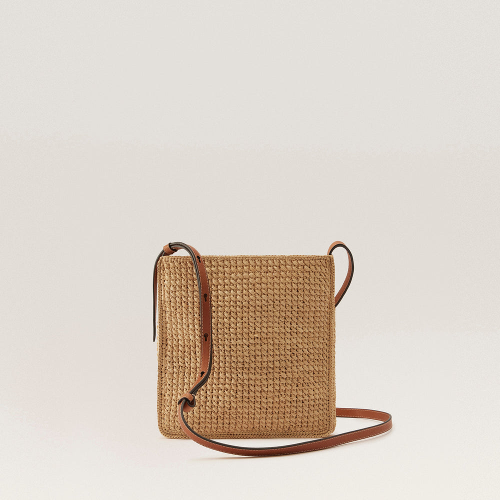 Shop the Neja NS Sac - Crossbody Bag in Natural/Cotto | Helen Kaminski