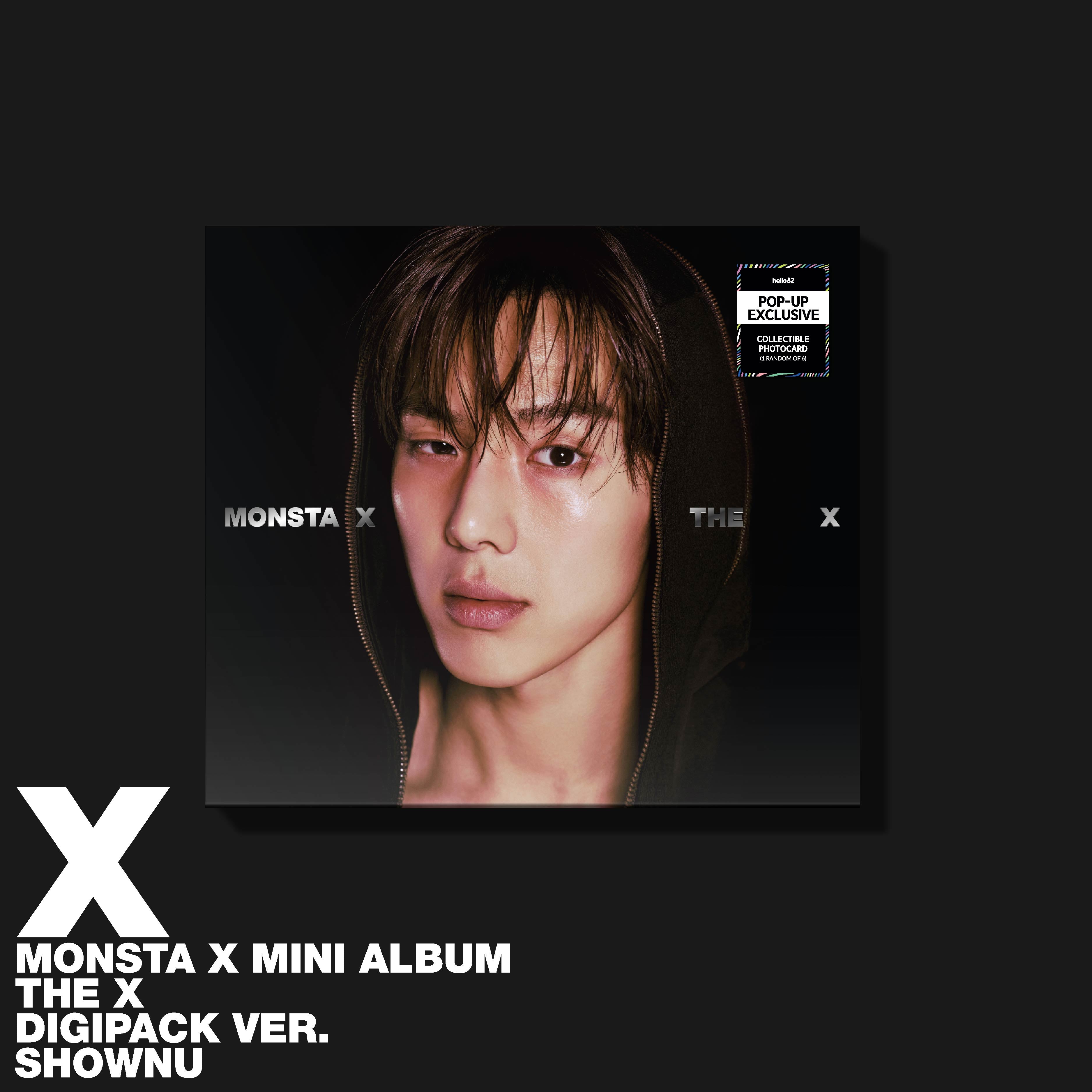 MONSTA X - THE X (DIGIPACK) (POP-UP Exclusive) – hello82.shop