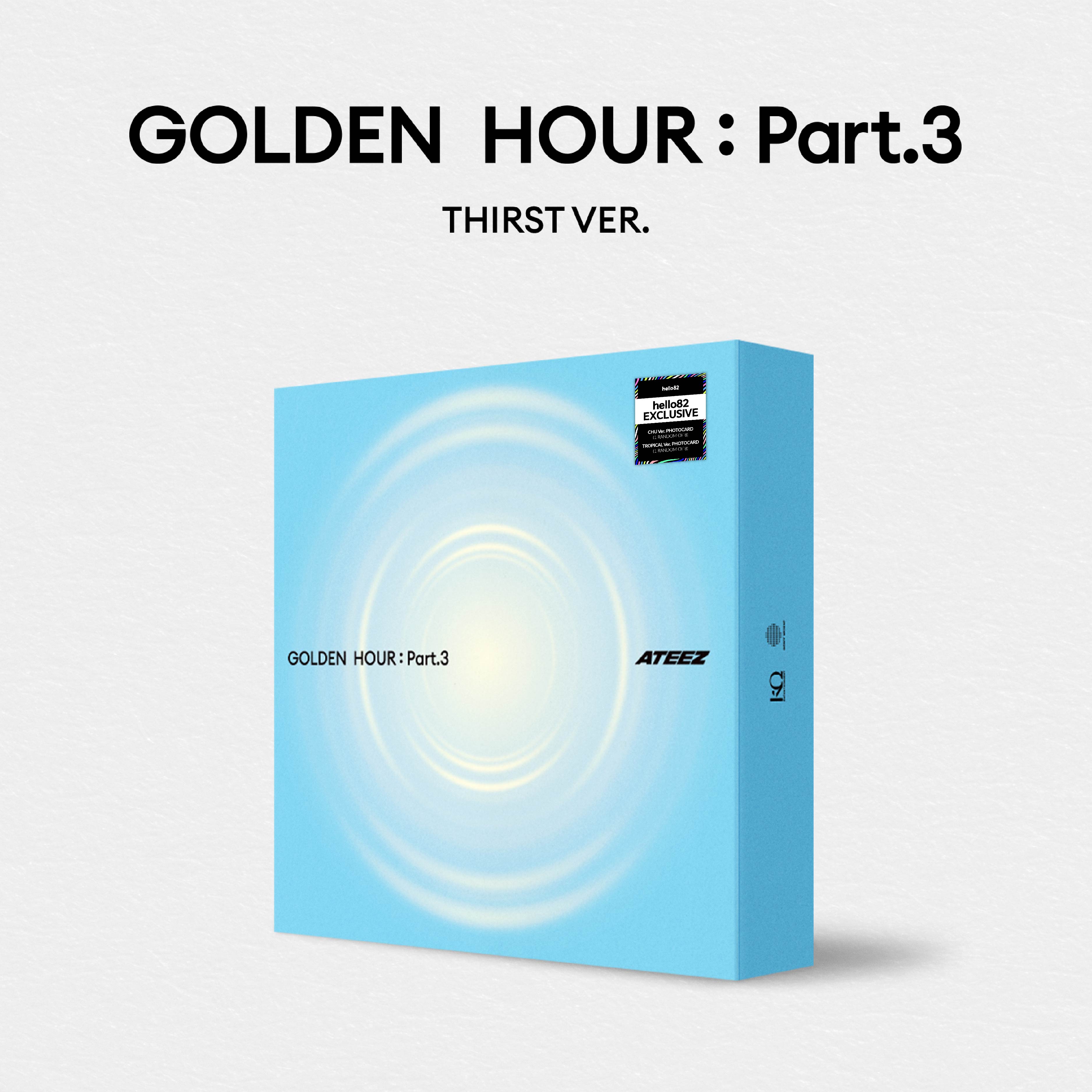 ATEEZ - GOLDEN HOUR : Part.3 - hello82 Exclusive – hello82.shop
