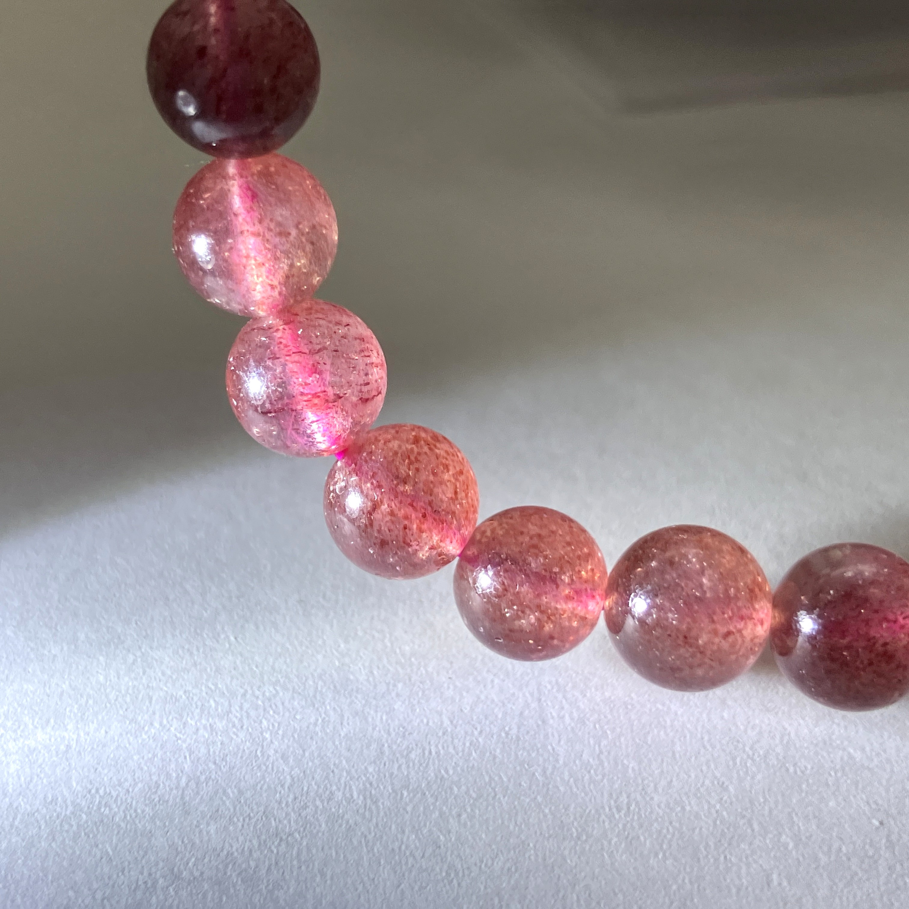 ストロベリークォーツブレス 8mm No,4483｜アクセサリー | 天然石