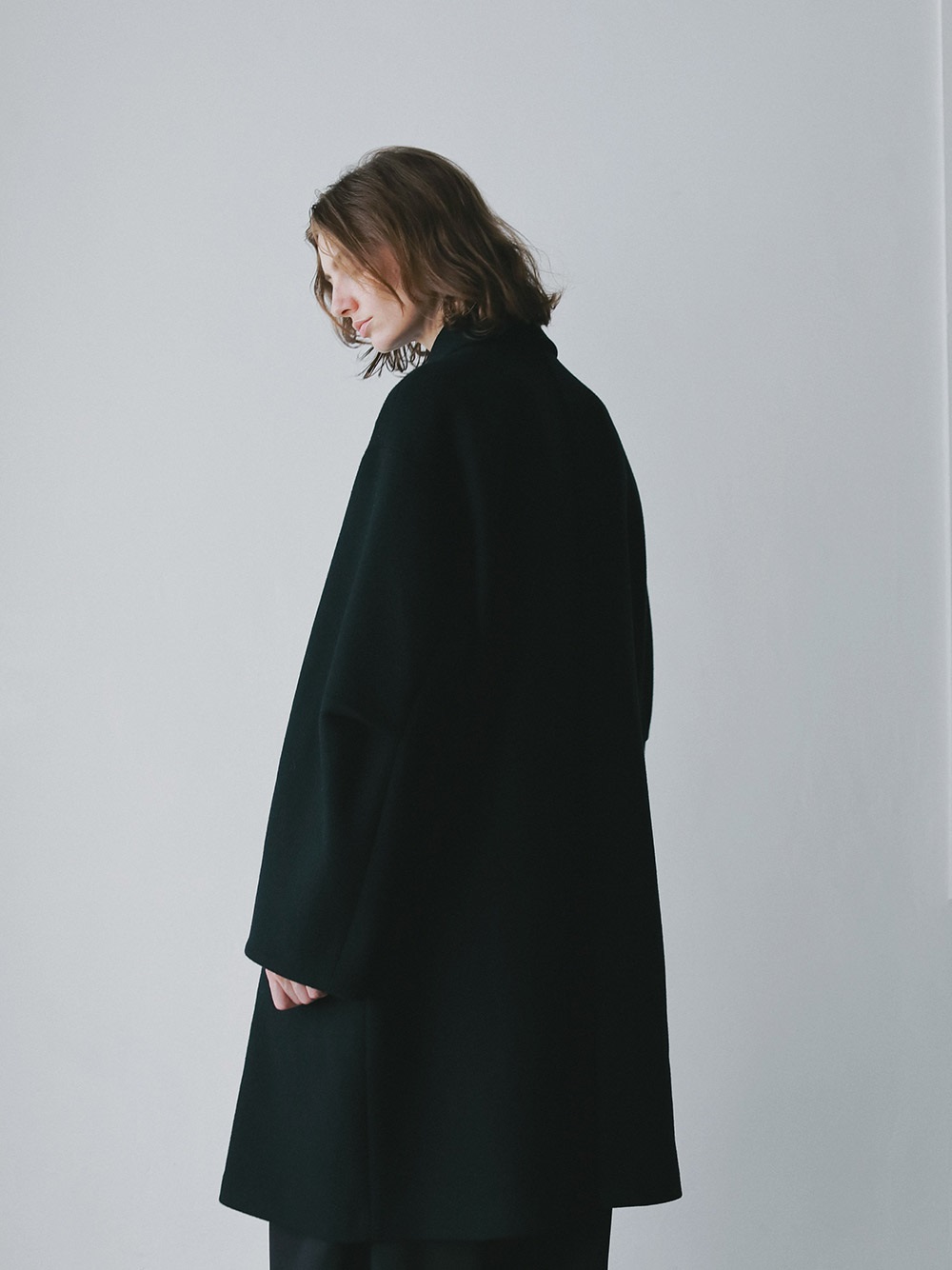 ウールダブルオーバーコート | Coat | HER. Online Store