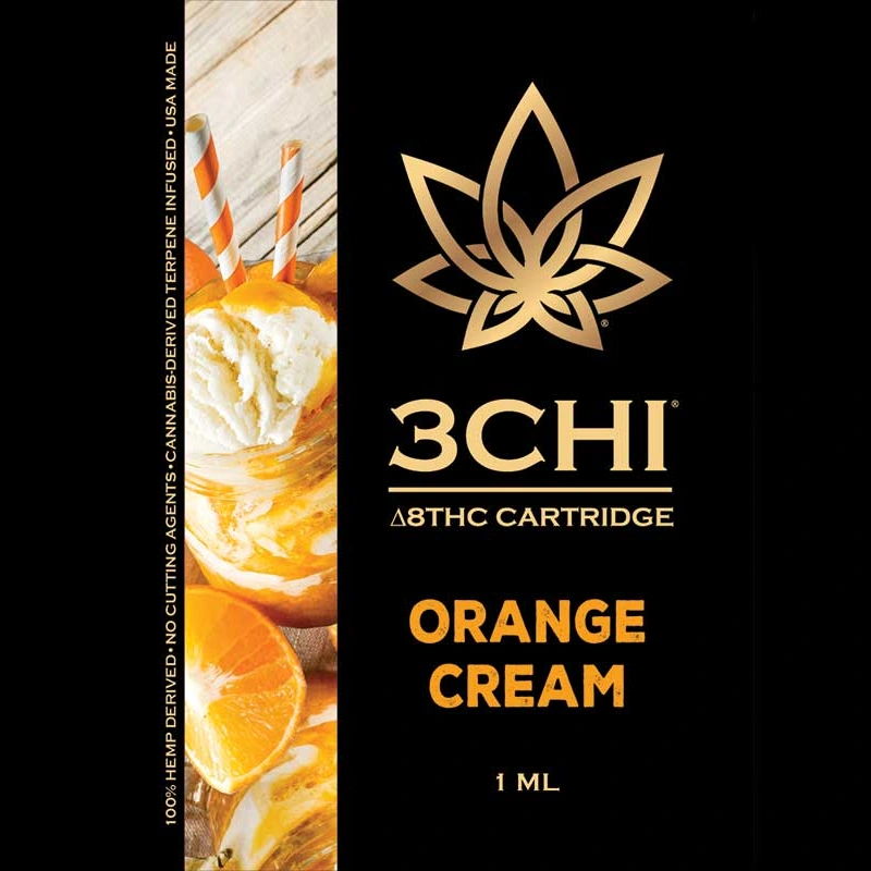 3CHI - Delta 8 THC Vape Cartridges (CDT) Indica | Herbal Xchange