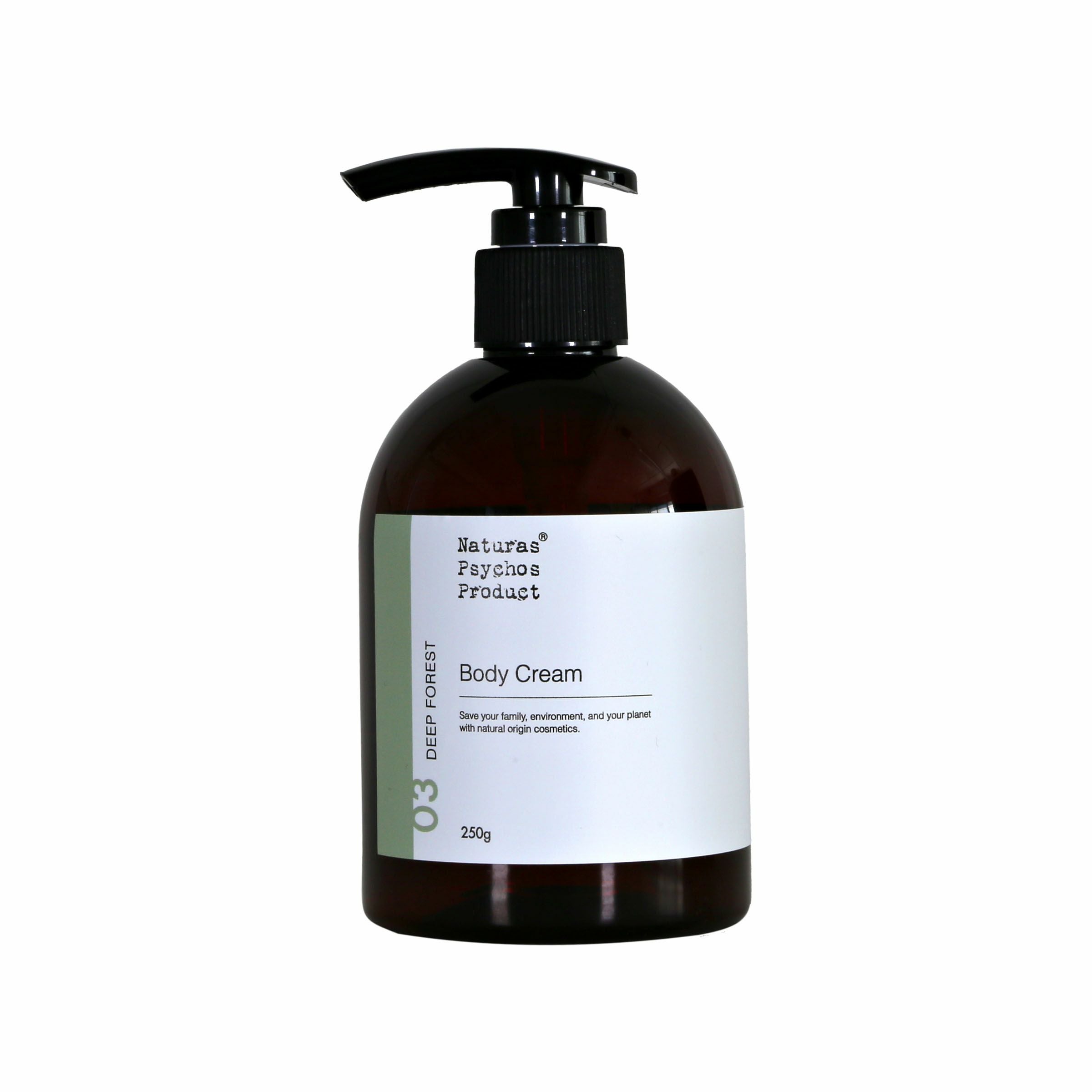 Healing BATH AROMA】ボディクリーム 03 DEEP FOREST 250g ～森林の