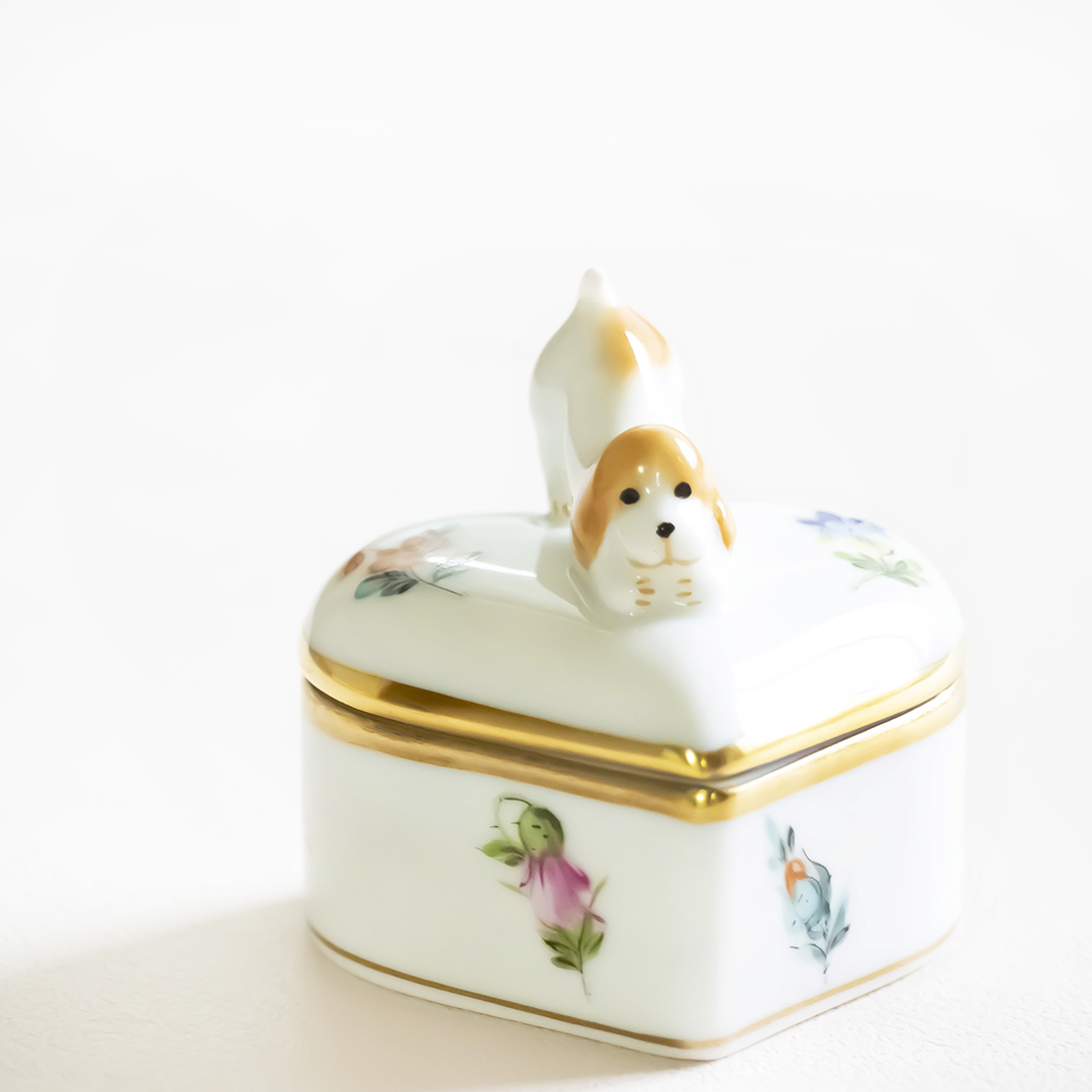 ミルフルール] ハートボックス イヌ