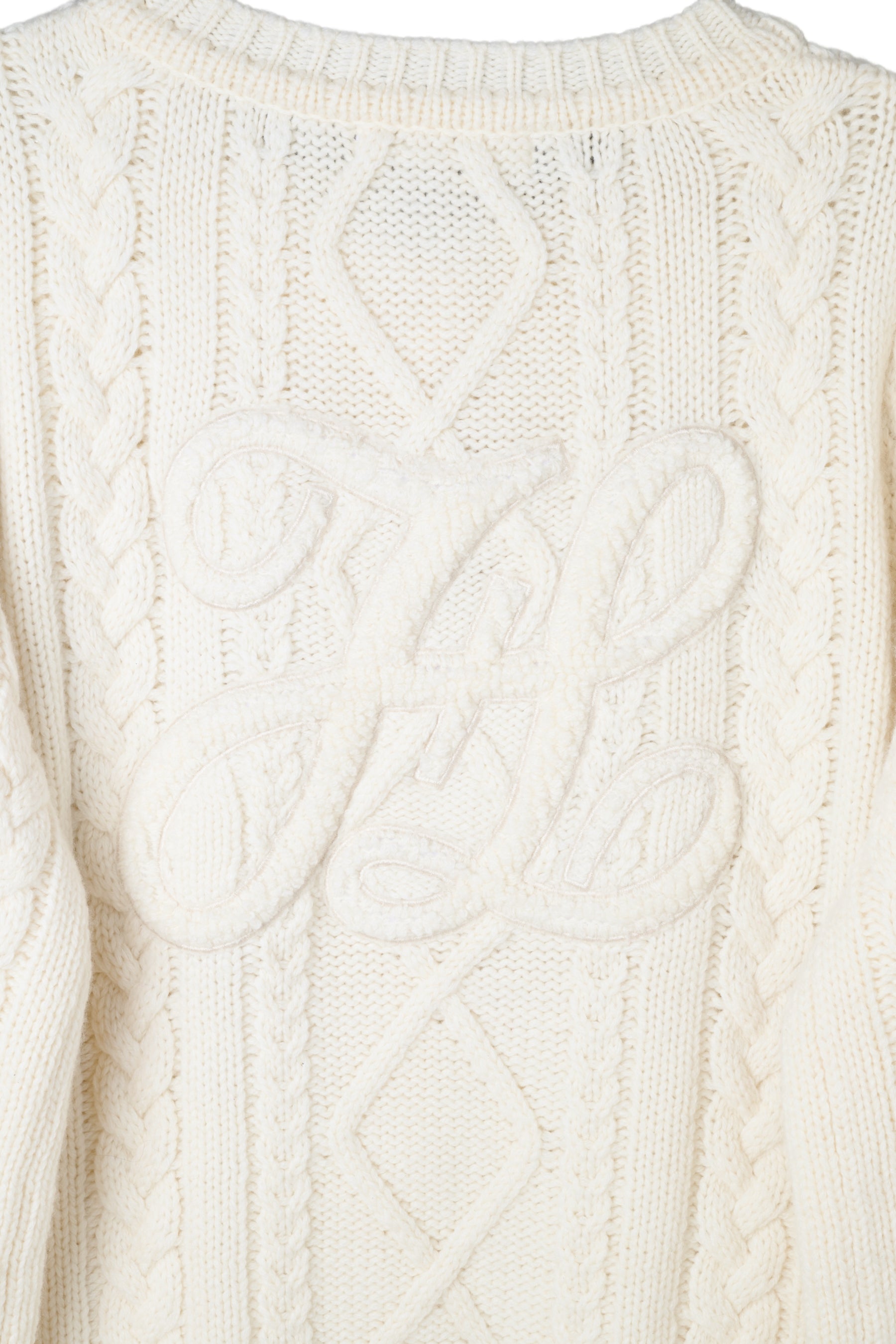 H Boa Cable Knit Cardigan