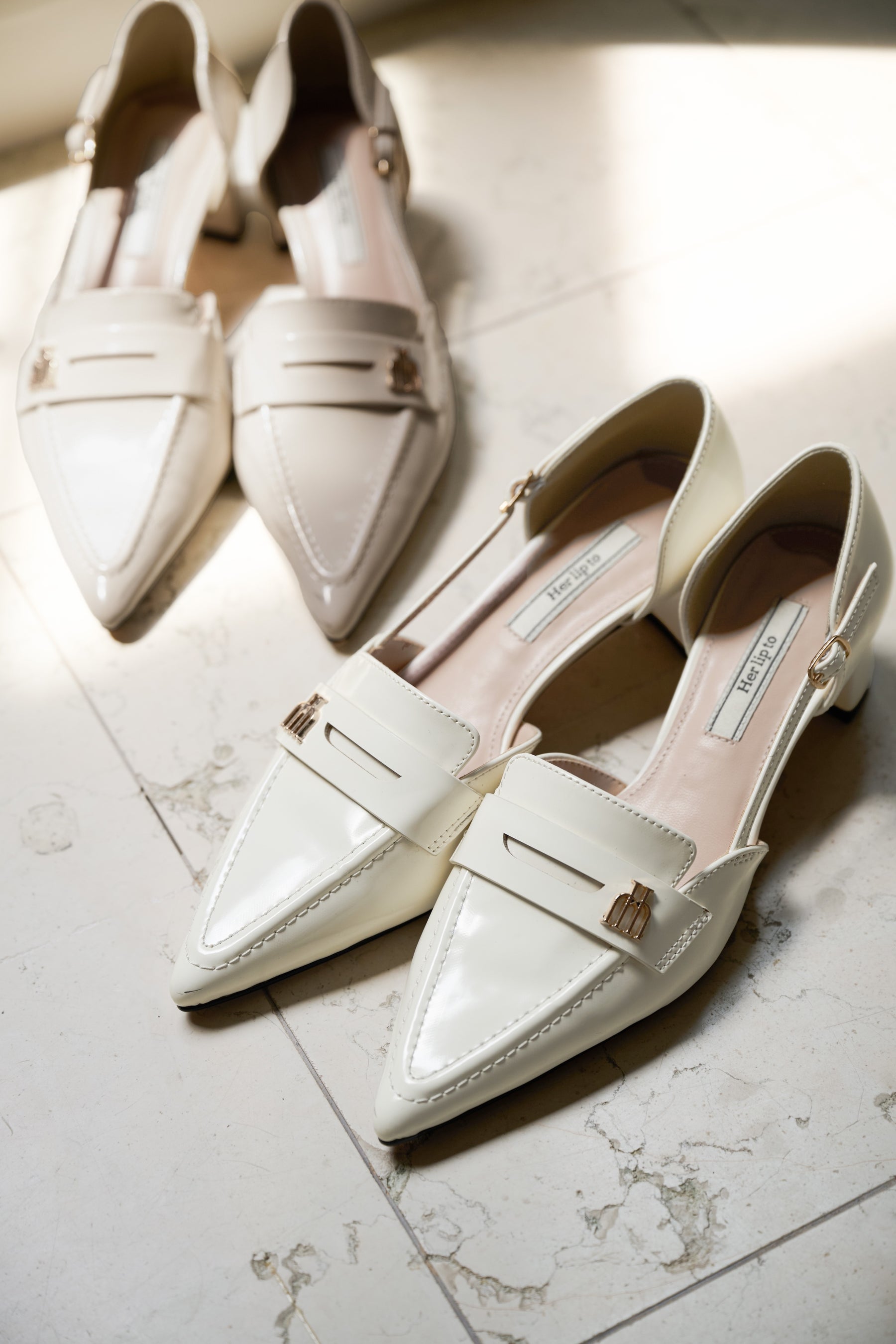 Trois Heel Loafers