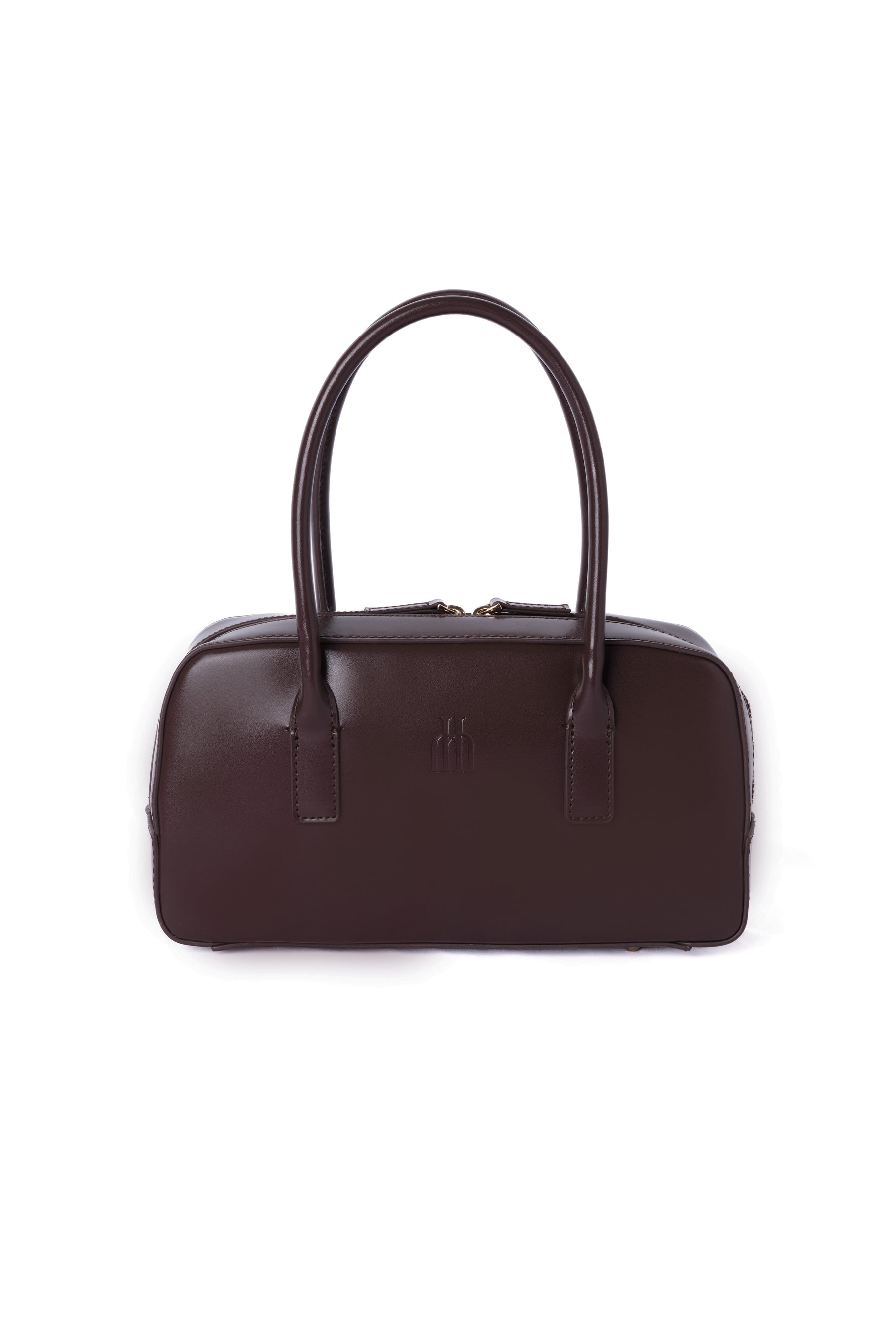 Trois Logo Mini Boston Bag