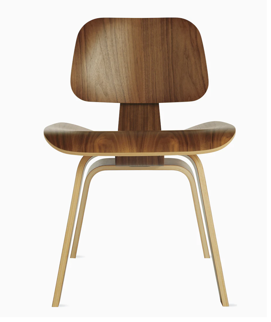 イームズプライウッドダイニングチェア - ウッドレッグ | ハーマン