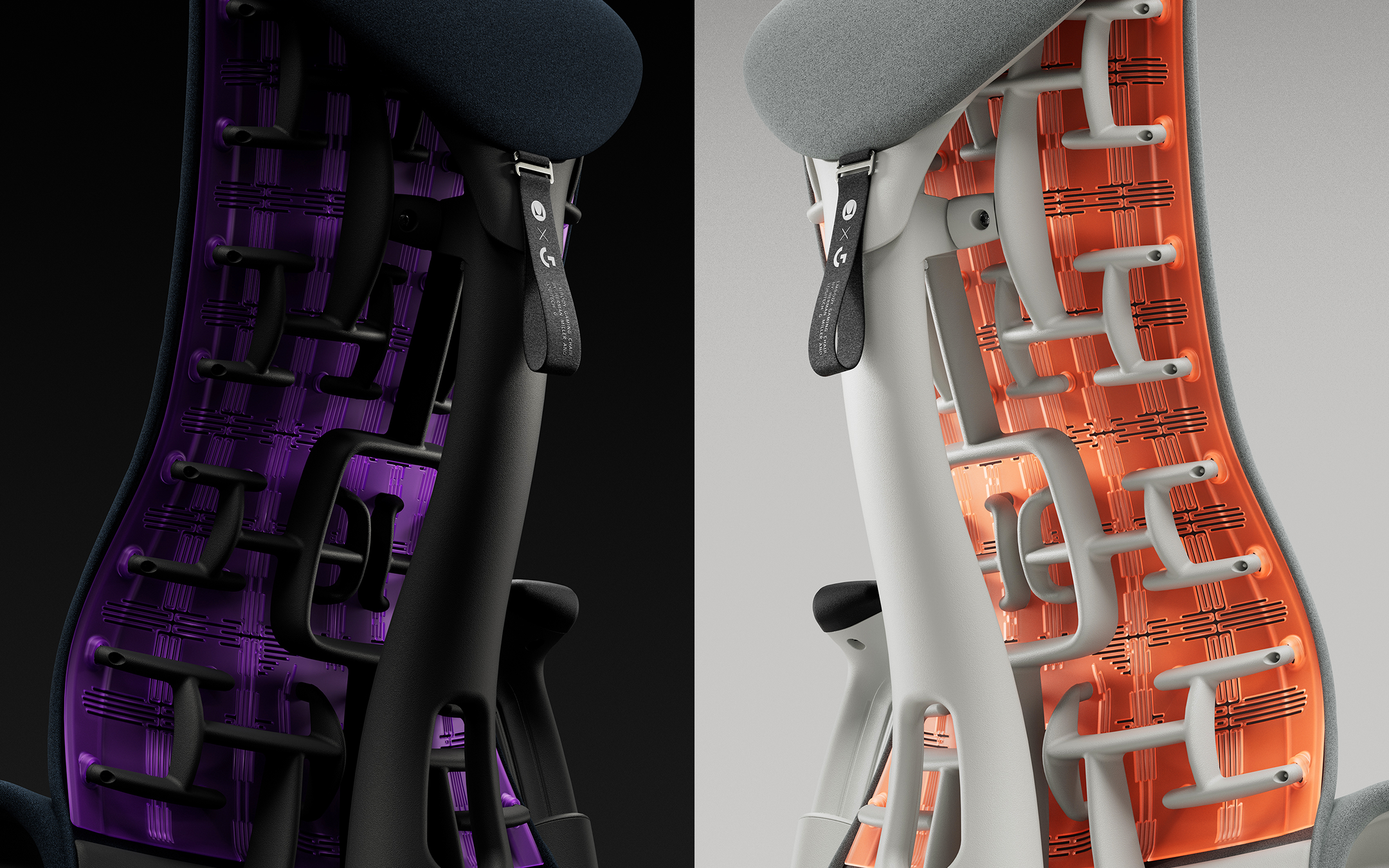 エンボディチェア - ホワイト/ポリッシュドアルミニウム | ハーマン