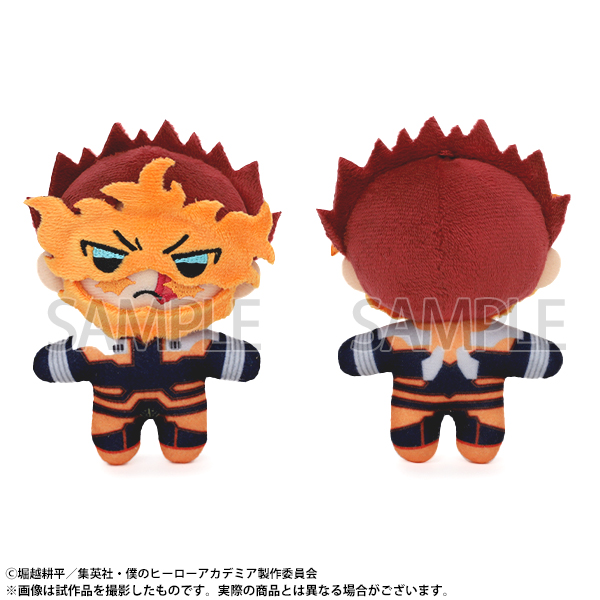 僕のヒーローアカデミア　エンデヴァー　USJ ぬいぐるみ　タグ付き USJ 限定 僕のヒーローアカデミア エンデヴァー 音が出る ぬいぐるみの