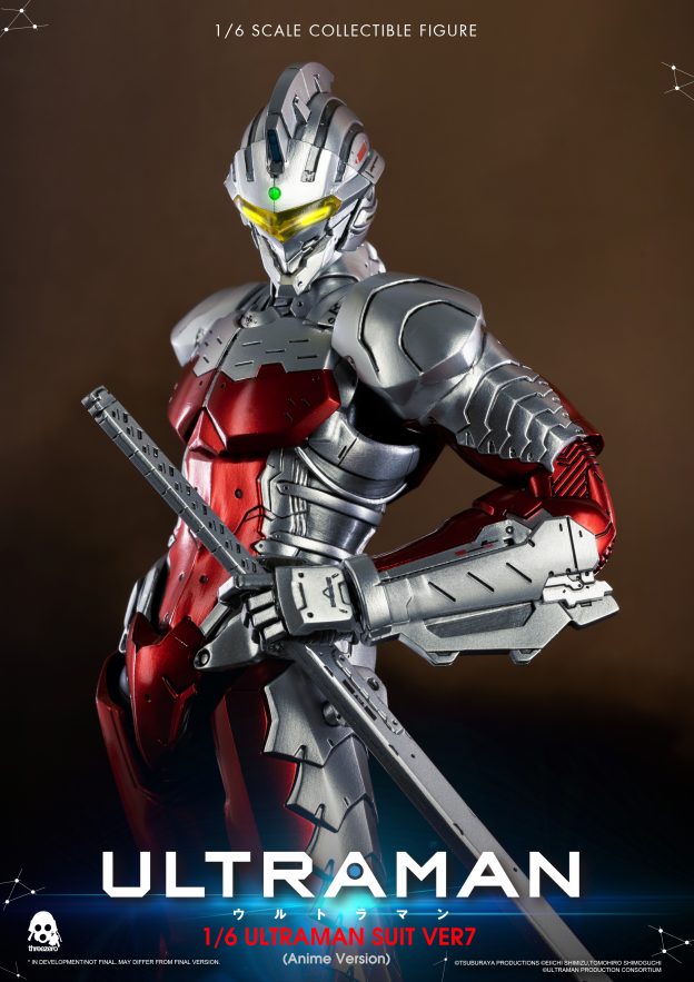アニメ『ULTRAMAN』よりセブンスーツの1/6スケール可動フィギュアが