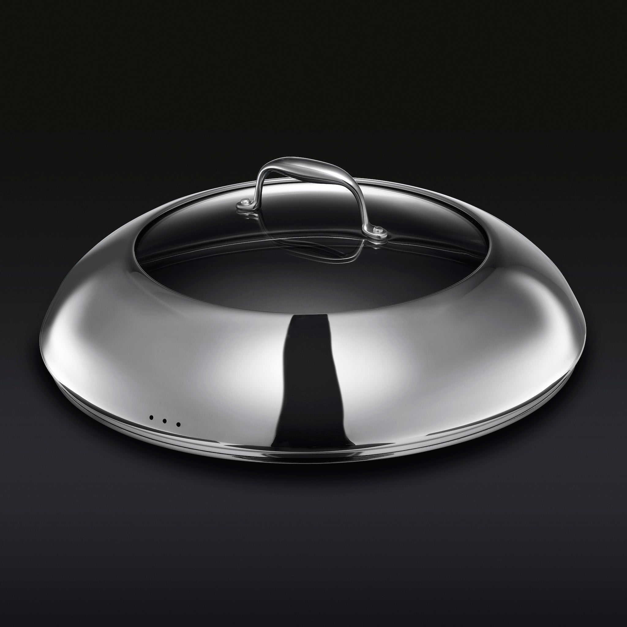 36 cm Hybrid Wok with Lid – ヘックスクラッド