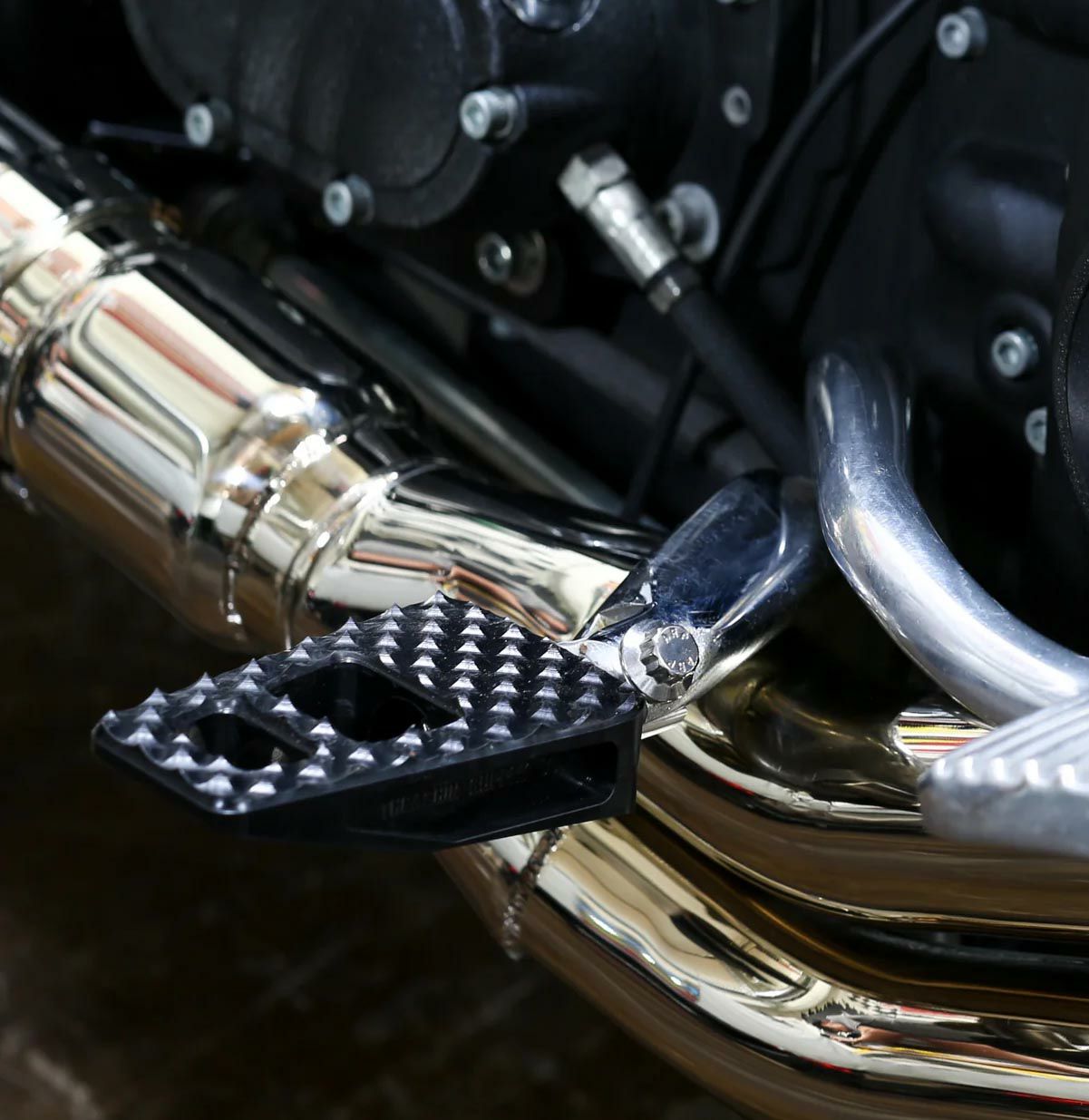 スラッシンサプライ(THRASHIN SUPPLY) P-54 フットペグ ブラック