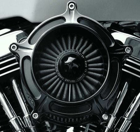 RSD タービン エアクリーナー ブラック |ハーレーパーツ専門店 HDパーツ