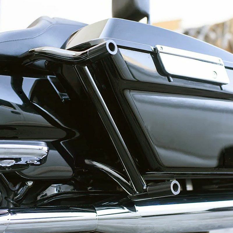 ハーレー、ツーリング2014年以降用 サドルバッグガード、レール