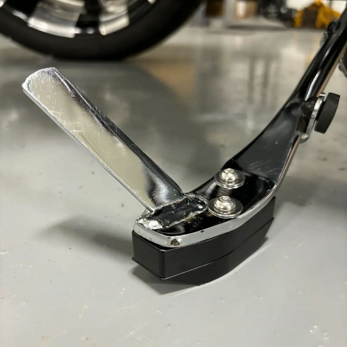 ホグワークズ ハーレー サイドスタンド用 リフトブロックセット 1