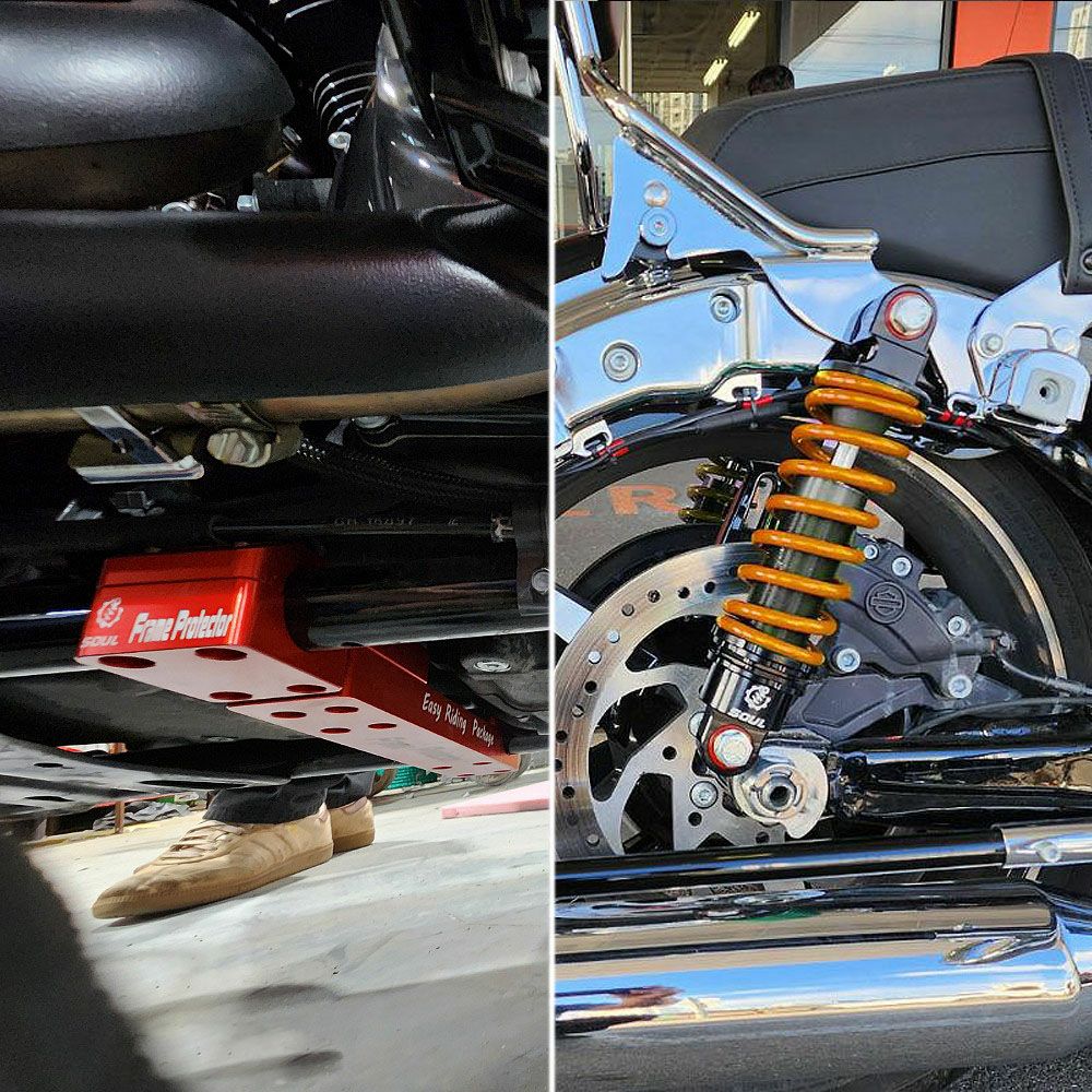 ハーレー、ツーリング用 ローダウンサス｜ハーレーカスタムパーツ専門店