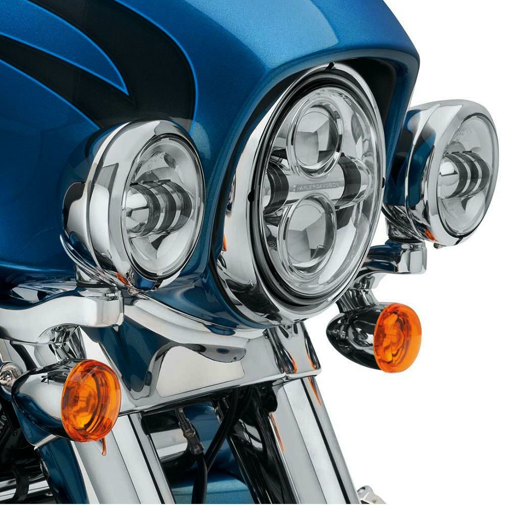 ハーレー、ツーリング用 補助ライト ブラケット＆ハウジング｜ハーレー