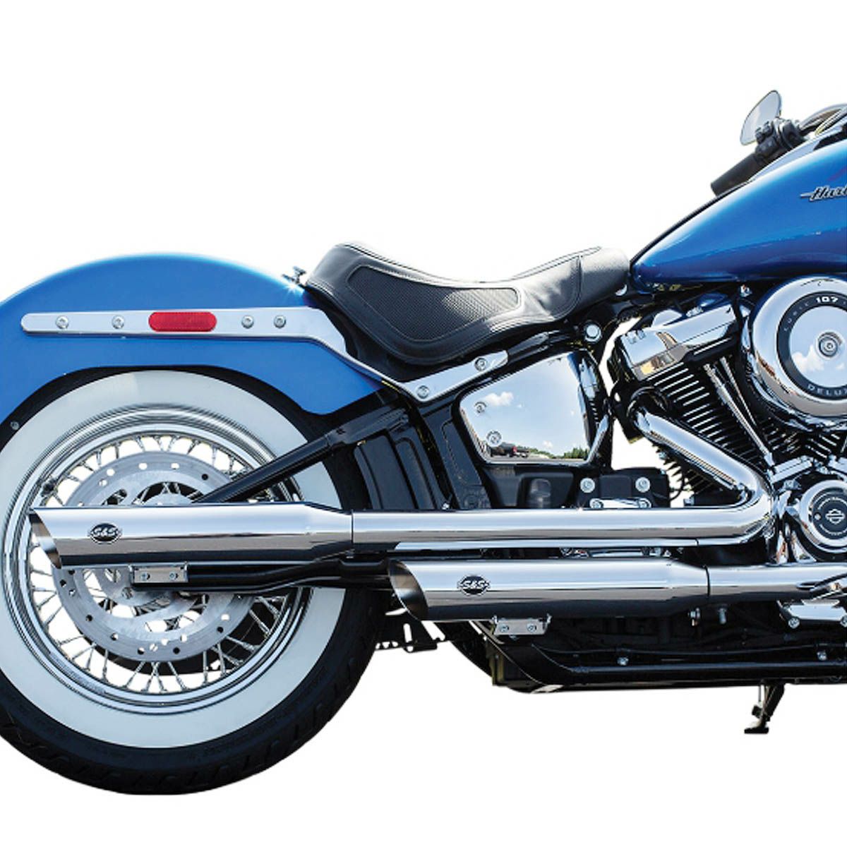 Ken's Factoryハーレー用バンキッシュ スリップオンマフラー6-101