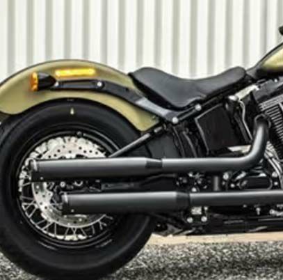 Rinehart 3.5インチ・スリップオンマフラー クラシックエンドキャップ