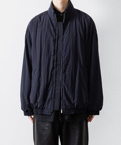 ssstein / シュタイン】RECYCLED NYLON PADDED JACKET - DARK NAVY