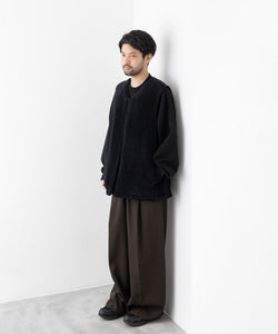 stein / シュタイン】WOOL FUR REVERSIBLE VEST - BLACK | 公式通販