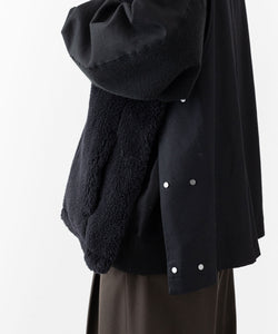 stein / シュタイン】WOOL FUR REVERSIBLE VEST - BLACK | 公式通販