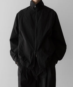 ssstein / シュタイン】WINDPROOF NYLON ZIP JACKET - BLACK | 公式