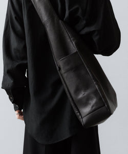 ssstein / シュタイン】LEATHER SHOULDER BAG - BLACK | 公式通販