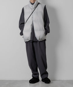 stein / シュタイン】OVERSIZED GRADATION PLEATS LS - N.GREY | 公式