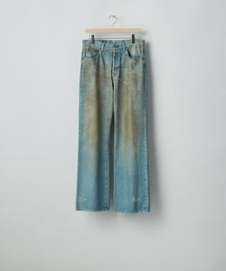 ssstein / シュタイン】FLARE DENIM JEANS - INDIGO | 公式通販サイト