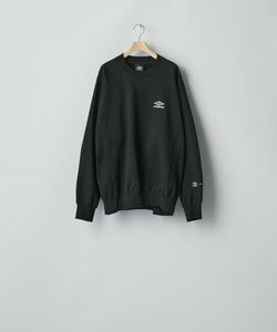 ssstein × UMBRO】HIGH GAUGE COTTON SWEAT LS - BLACK | 公式通販