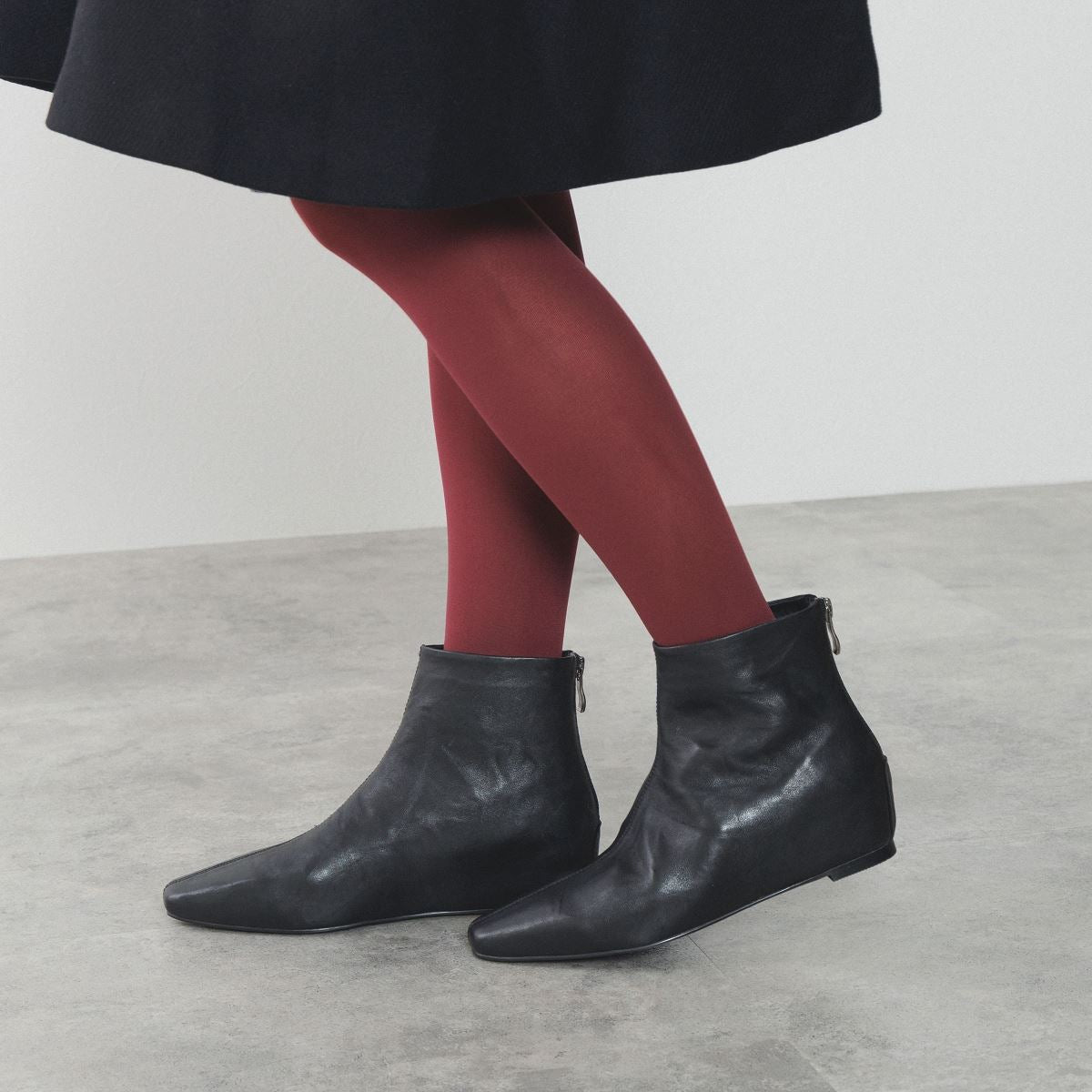 再値下げ】インヒールショートブーツ/554416