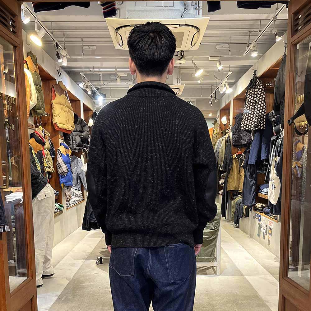 OLD JOE BRAND - BLENDED KENPI ZIP SWEATER - 252OJ-KN02 – HINOYA