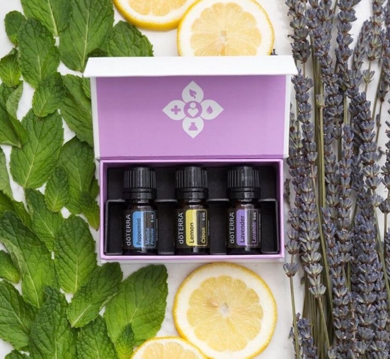 doTerra Introductory Kit - 1 Lavender - 1 Lemon - 1 Peppermint