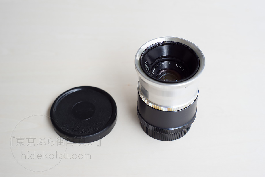 マニア心を誘う無骨なリアレンズに相反する優しい描写 Jupiter-12 35mm