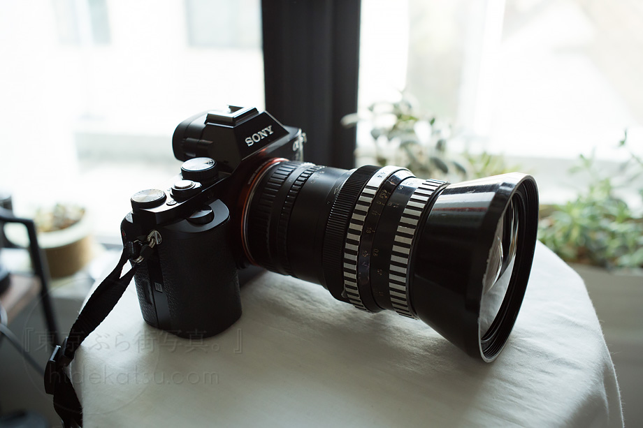 存在感のあるデカいフレクトゴンを発見！ハレーションもすごい存在感で