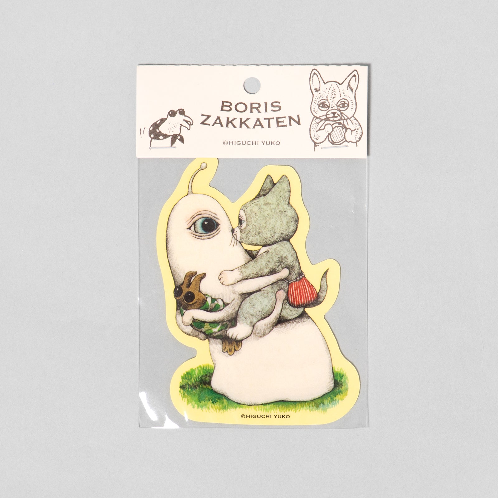 ステッカー 子守りひとつめちゃん – ボリス雑貨店