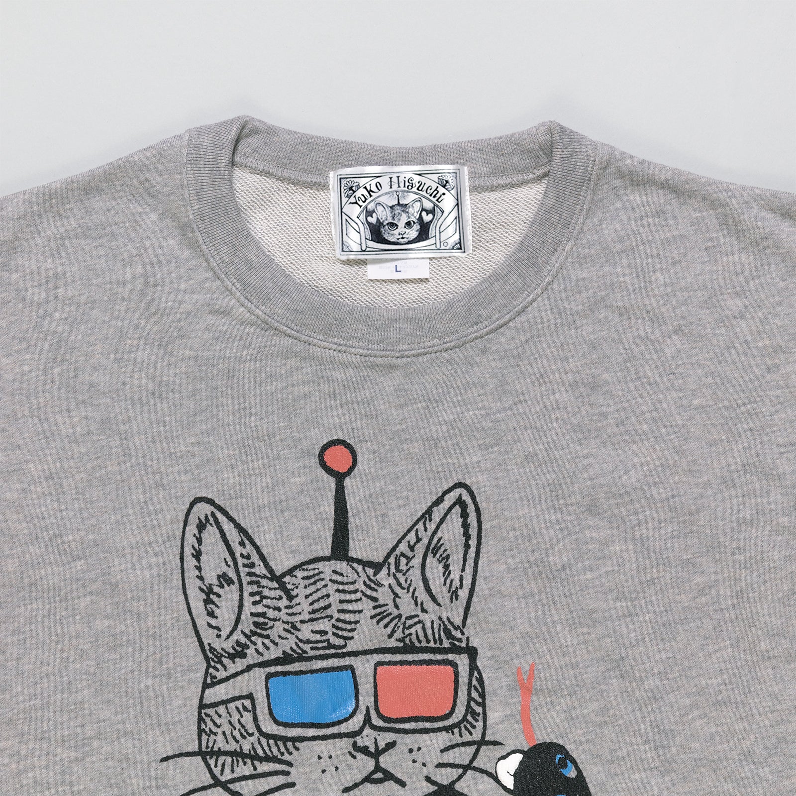 トレーナー 3Dメガネで鑑賞中 – ボリス雑貨店