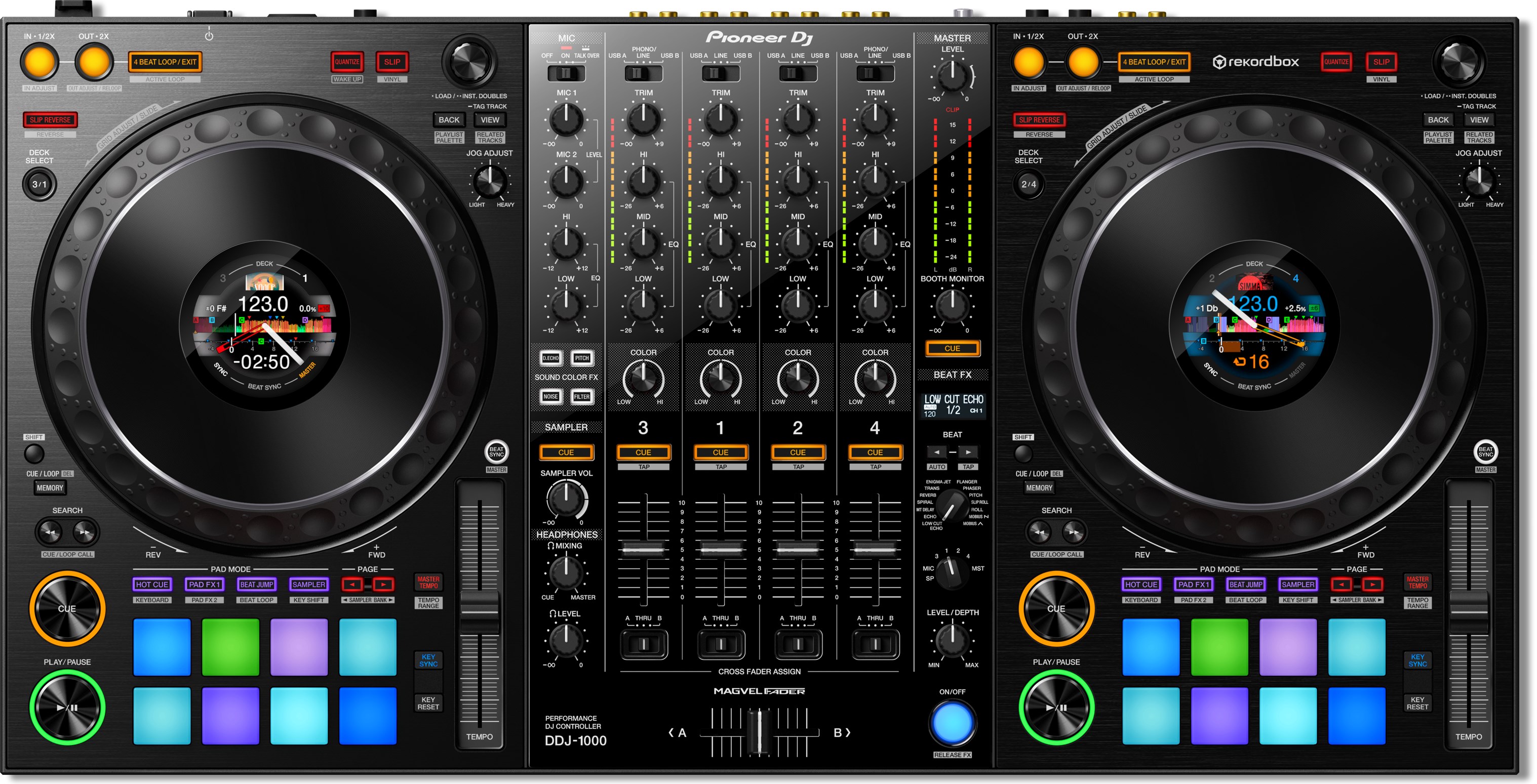 Pioneer DJが、クラブスタンダードモデルのCDJとミキサーの構造を凝縮