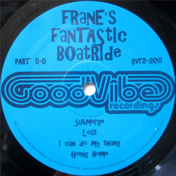 DJ Frane - Frane's Fantastic Boatride (Or Beats To Blaze To Volume